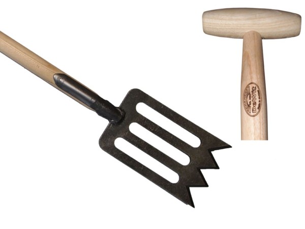 Spork met T-greep en essensteel 900 mm