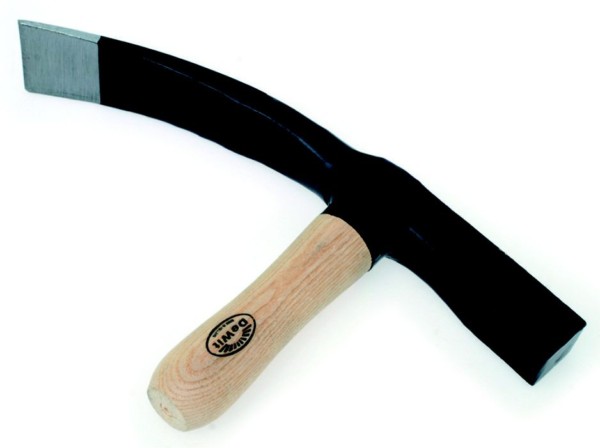 Straathamer standaard met essen houten steel